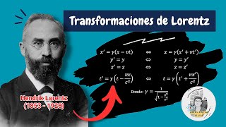 ¿Qué significan las TRANSFORMACIONES de LORENTZ ¿Y cómo es que SURGEN [upl. by Crenshaw735]