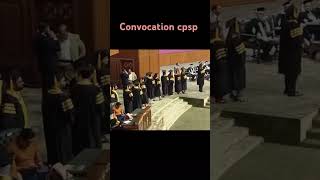 cpsp convocation islamabad fcps pakistan [upl. by Anirdna]