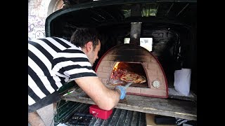 Italian Street Food Artisan Wood Oven Piadina amp Pizza by quotTukTuk Bakehousequot London [upl. by Dovev319]