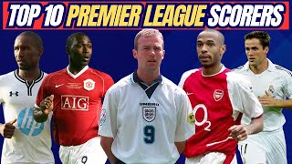 Top 10 alltime Premier League goal scorers as of 2024 [upl. by Irallih]