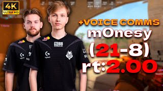 m0NESY 218 rt200 wNiKo VOICE COMMS mirage  EU FACEIT RANKED cs2 pov [upl. by Ahtibat164]