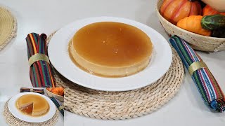 Flan de Calabaza y queso crema flandecalabaza cheesecake [upl. by Che]