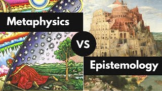 Metaphysics vs Epistemology Easily Explained  What is Metaphysics amp What is Epistemology [upl. by Haila]