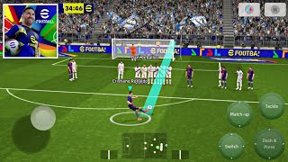 eFOOTBALL 2025 MOBILE  ULTRA GRAPHICS GAMEPLAY 60 FPS [upl. by Azarria]