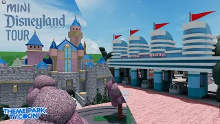 Mini Disneyland Tour  Theme Park Tycoon 2 [upl. by Eissahc7]