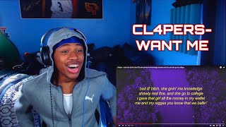 HEquotS 13 CL4PERS  WANT ME LYRICS REACTION🔥 [upl. by Brendan]