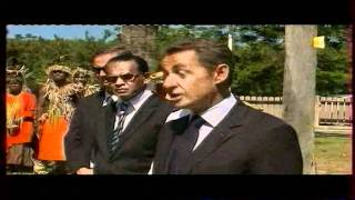 Nicolas Sarkozy au senat coutumier de NOUVELLE  CALEDONIE [upl. by Afesoj452]