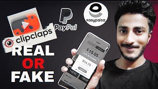 Clipclaps earning app Real Or Fake   ClipClaps Earning deti hai kya   Complete Details 2024 [upl. by Eirolam]