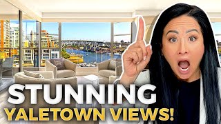 Yaletown Vancouver Condo Guide BEST Condo With VIEWS UNDER 25 MILLION  Vancouver Canada Realtor [upl. by Essirahs]