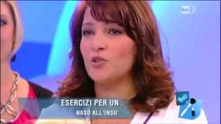 Come migliorare la forma del naso Joanna Hakimova a quotDetto Fattoquot Rai2 [upl. by Ysnat]