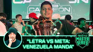 LETRA EL PADRE VENEZOLANO 🏆 METALINGÜÍSTICA VS LETRA LA GRAN FINAL FMSCARIBE T1 🌎 Votación [upl. by Ennahgiel]