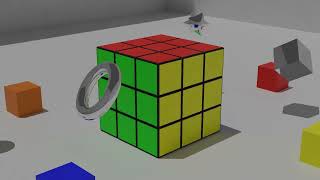 Cinematic CGI Rubiks Cube® intro Cycles [upl. by Eigram50]