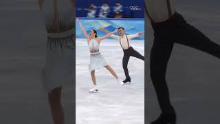 Italian ice dancers Charlène Guignard and Marco Fabbri stole the show with this elegant routine🤩 [upl. by Ayamahs]