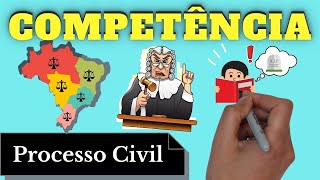 Competência Processo Civil  Resumo Completo [upl. by Aisirtap382]