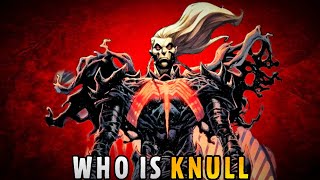 WHO IS KNULL 🔥  GOD OF SYMBIOTE  EXPLAINED IN HINDI [upl. by Nahshu935]