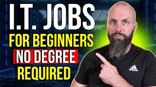 5 Entry Level IT Jobs For Beginners No Degree [upl. by Birkner]