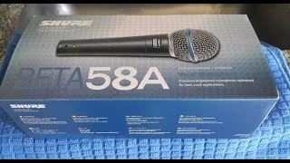 Shure Beta 58a ¿Original o Replica [upl. by Gausman]