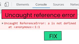 How to fix quotUncaught ReferenceError x is not definedquot in JavaScript [upl. by Adlev]