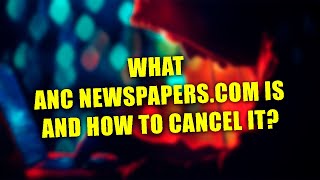 ANC Newspaperscom 7490 Charge On Your Credit Card Is Legit Here’s How To Cancel The Subscription [upl. by Yelyak]