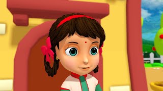 Chanda Mama Door Ke  चंदा मामा l Hindi Rhymes And Kids Songs l v Hindi Rhymes [upl. by Giamo742]