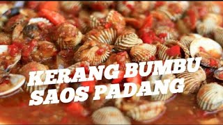 RESEP KERANG BUMBU SAUS PADANG [upl. by Helsie]