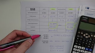 Betriebsabrechungsbogen BAB Stufenleitermethode Betriebswirtschaftslehre BWH BWL [upl. by Loredana]