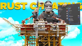 Using a 7 CHEAT to get INSANE amounts of LOOT in RUST [upl. by Cock]