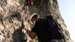 Drachenwand Klettersteig Mondsee [upl. by Monjo803]