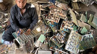 Incredible Recover 24K Gold From Electronics Scrap [upl. by Nilya131]