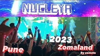 NUCLEYA LIVE IN ZOMALAND PUNE 2023  zomaland  zomaland nucleya [upl. by Otreblif]