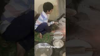 Raghav little chef Trip to Village P1 [upl. by Aidnic]