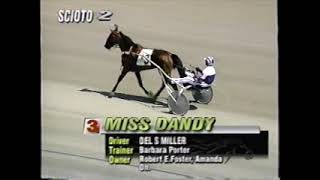 2005 Scioto Downs BUTERSCOTCHNDALEYS Jim Daily OHSS 2YO Fillies Trot [upl. by Shaddock]