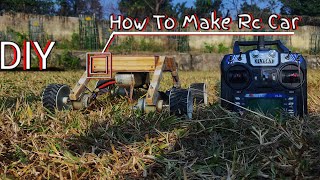 How To Make a Remote Control Car Using Flysky fsi6 Transmitter [upl. by Imac439]