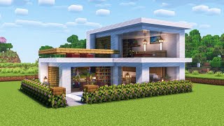 Build Your DREAM Minecraft Modern House [upl. by Eckart]