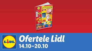 Ofertele saptamanii la Lidl • 14  20 Octombrie 2024 [upl. by Ssitruc]