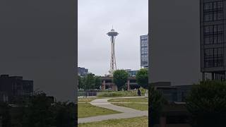 Seattle Space Needle in USA [upl. by Wanfried422]