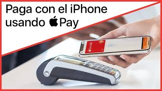 ¿Cómo pagar con el iPhone usando Apple Pay 💰 Paga con Face ID y Touch ID [upl. by Ybbed]