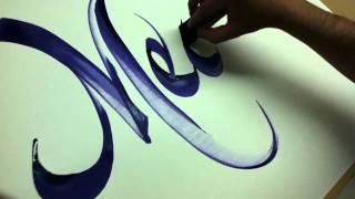 caligrafia el caligrafo  calligraphy [upl. by Llesram]