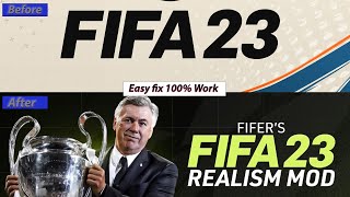 100 work Fixing fifa mod manager is not working [upl. by Brunhild860]