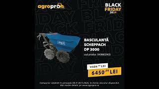 Basculanta profesionala SCHEPPACH DP 3000 blackfriday [upl. by Naaman]