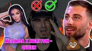 MELINDA ADEMI X MERITON  QUEEN OFFICIAL REACTION [upl. by Olim]