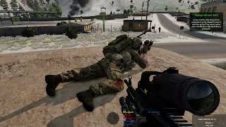 Raiding enemy caches  Task Force Badger  ArmA 3 Singapore [upl. by Zel]