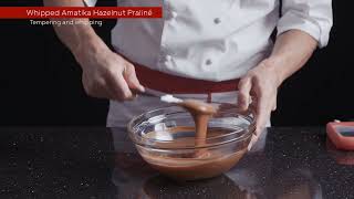 Tempering and Whipping Hazelnut Praline [upl. by Desirea]