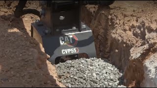 Cat® Vibratory Plate Compactors Overview [upl. by Zulch830]