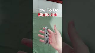 Butterfly knifeBlade Job [upl. by Josie]