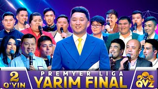 QVZ 2023  PREMYER LIGA  1MAVSUM  YARIM FINAL  2O‘YIN [upl. by Binny]