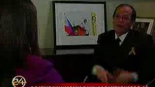 Jessica Soho Interviews Sen Noynoy Aquino [upl. by Silsby691]