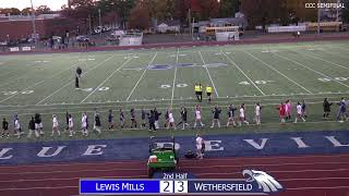 102624 CCC Semifinals Wethersfield Girls Soccer vs Lewis Mills [upl. by Rabbi919]