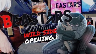 🎸TABS BEASTARS FULL OP『Wild Side  ALI』Guitar Cover [upl. by Merell184]