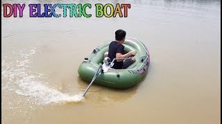 DIY Electric Boat At Home [upl. by Koy858]